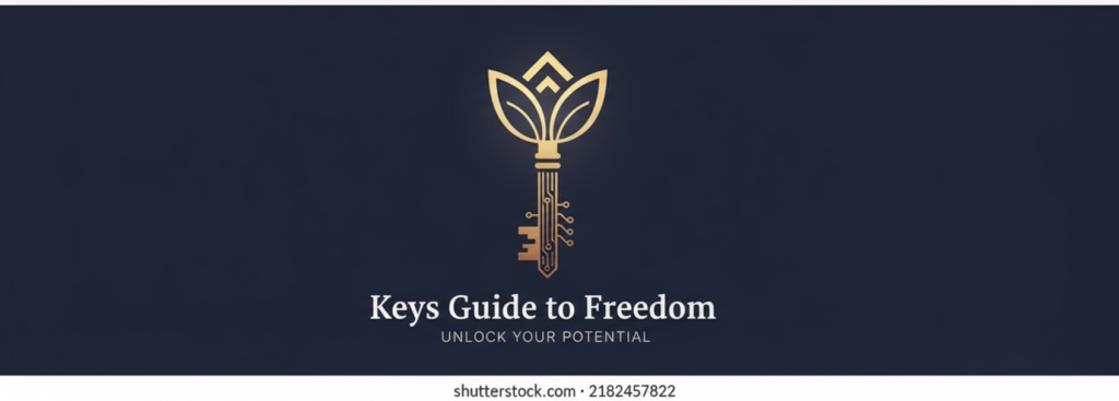 The Essentials of Blogging: Tips and Strategies for Success Keys Guide Logo 1024x367